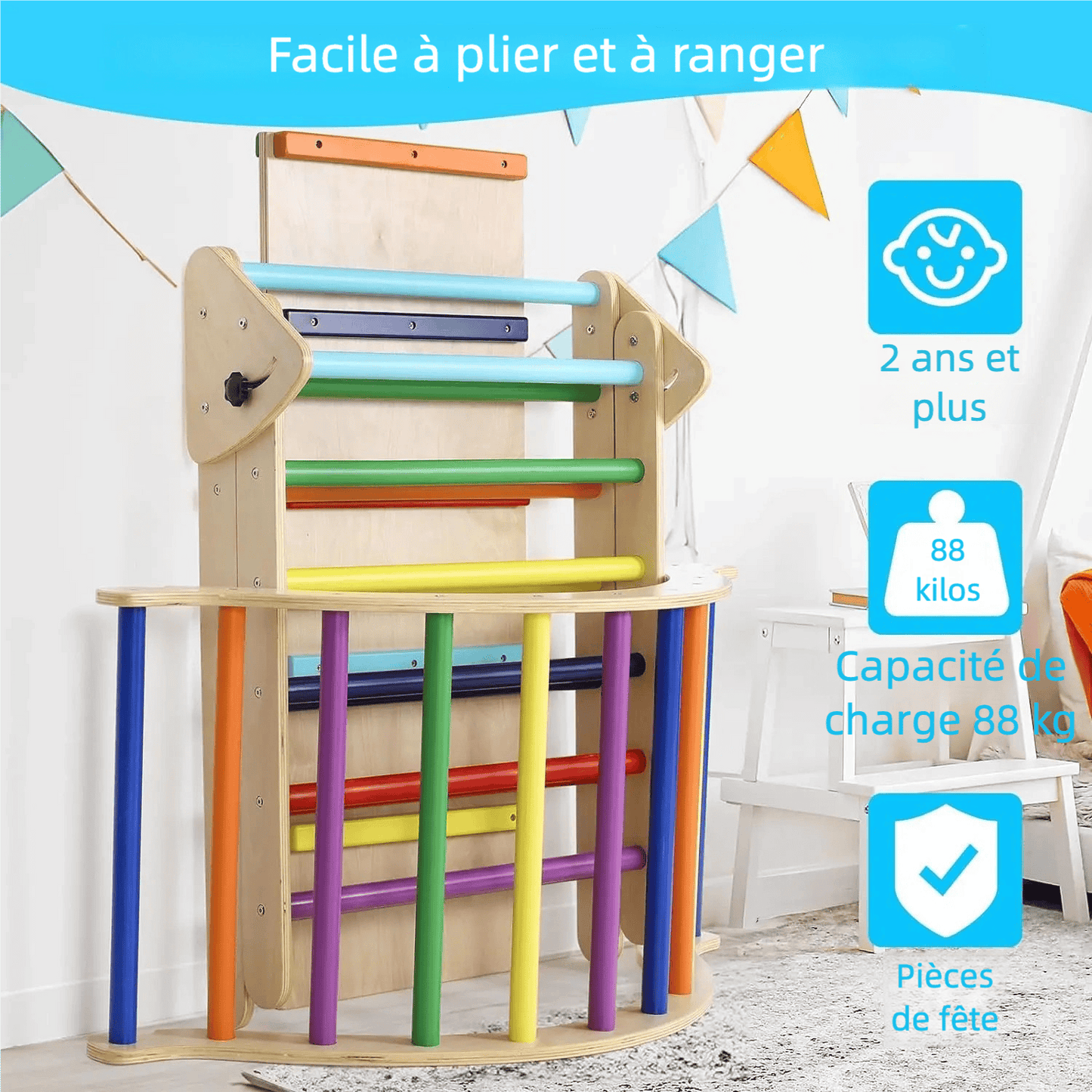 triangle de pikler montessori