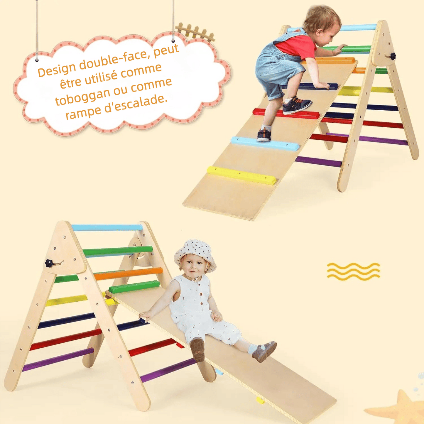 Arche d'escalade montessori