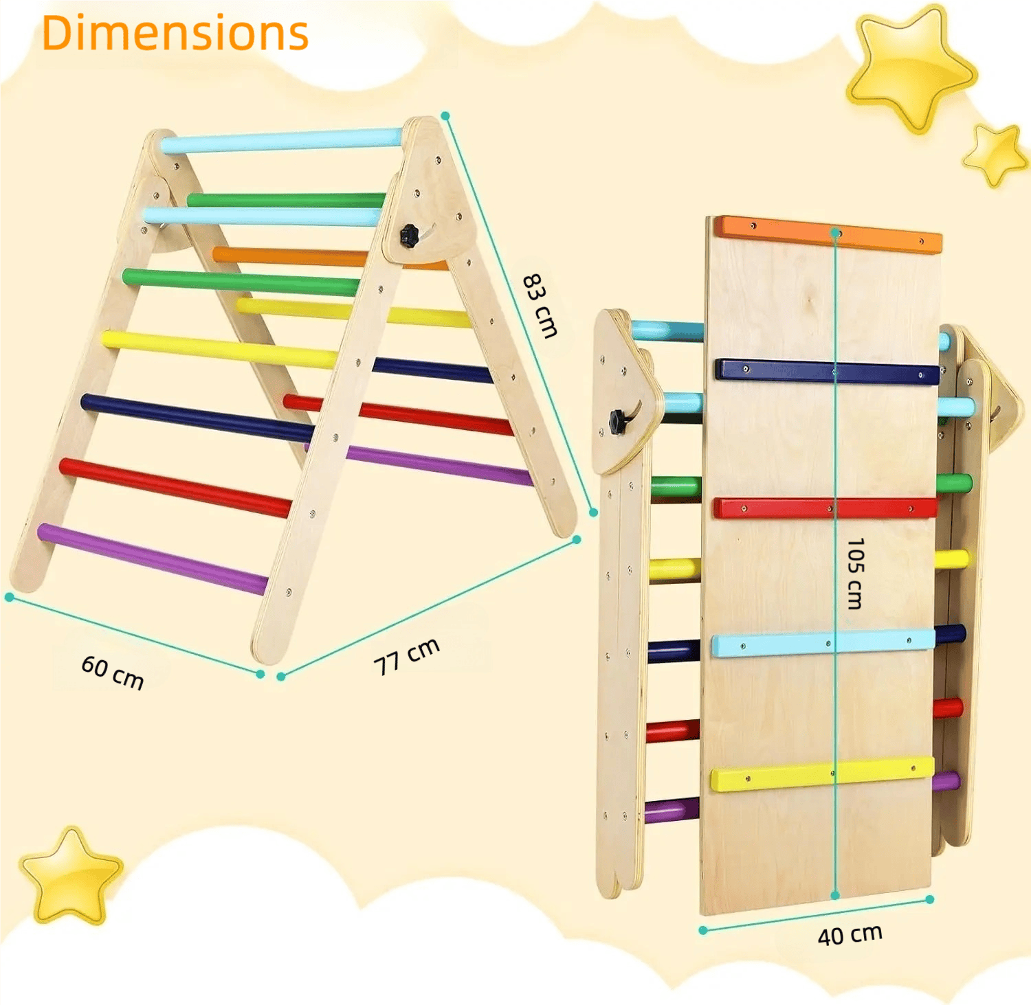 Arche d'escalade montessori