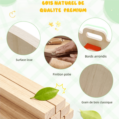 Arche montessori avec coussin