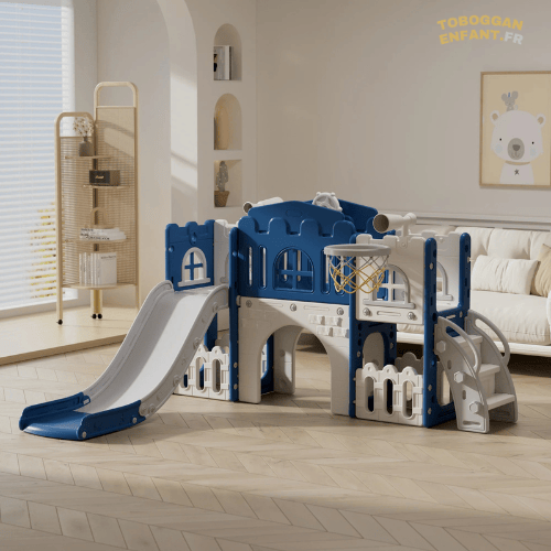 Château Toboggan Enfant Intérieur