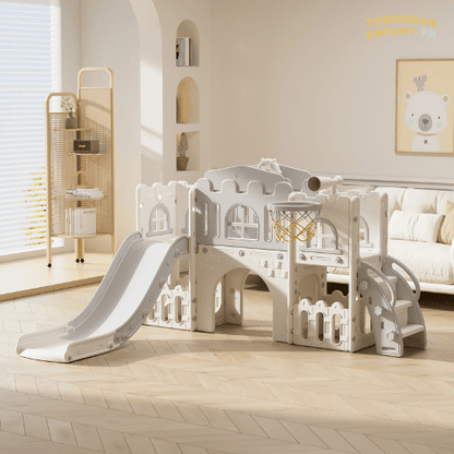 Château Toboggan Enfant Intérieur