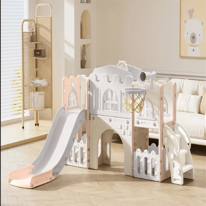 Château Toboggan Enfant Intérieur