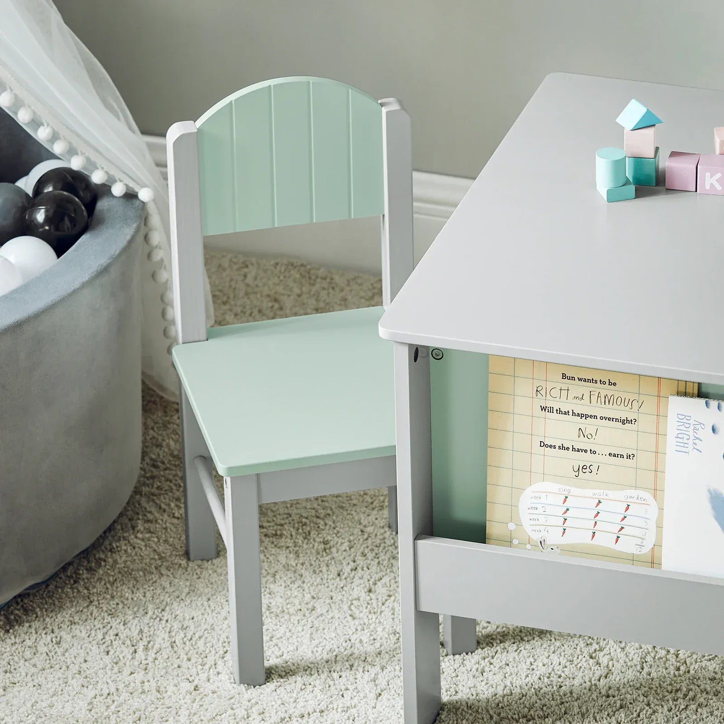 Ensemble table et chaise enfant