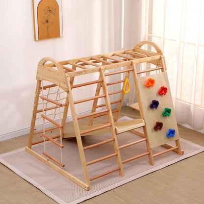 Mur escalade chambre enfant