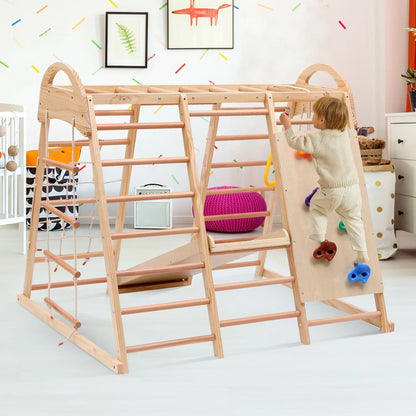 Mur escalade chambre enfant montessori
