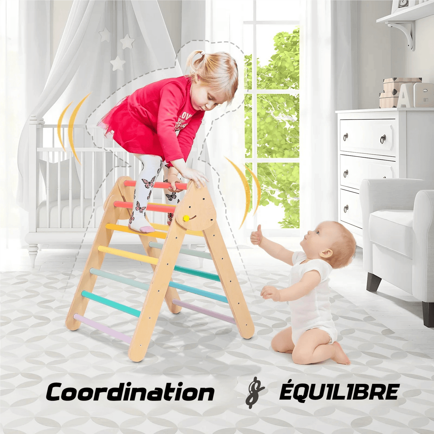 Mur escalade enfant 3 ans