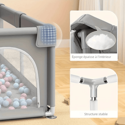 Parc bébé modulable