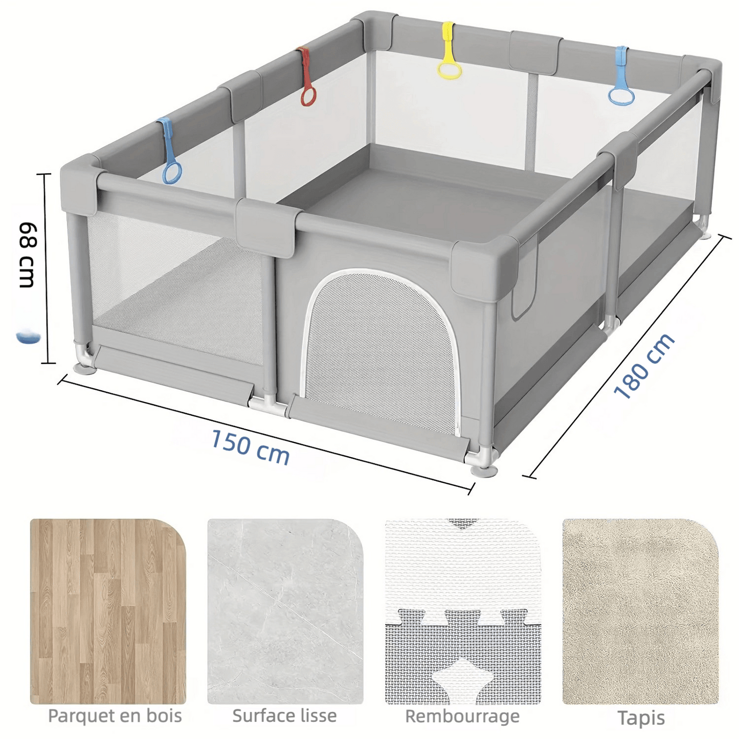 Parc bébé modulable