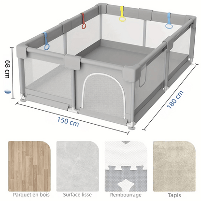 Parc bébé modulable