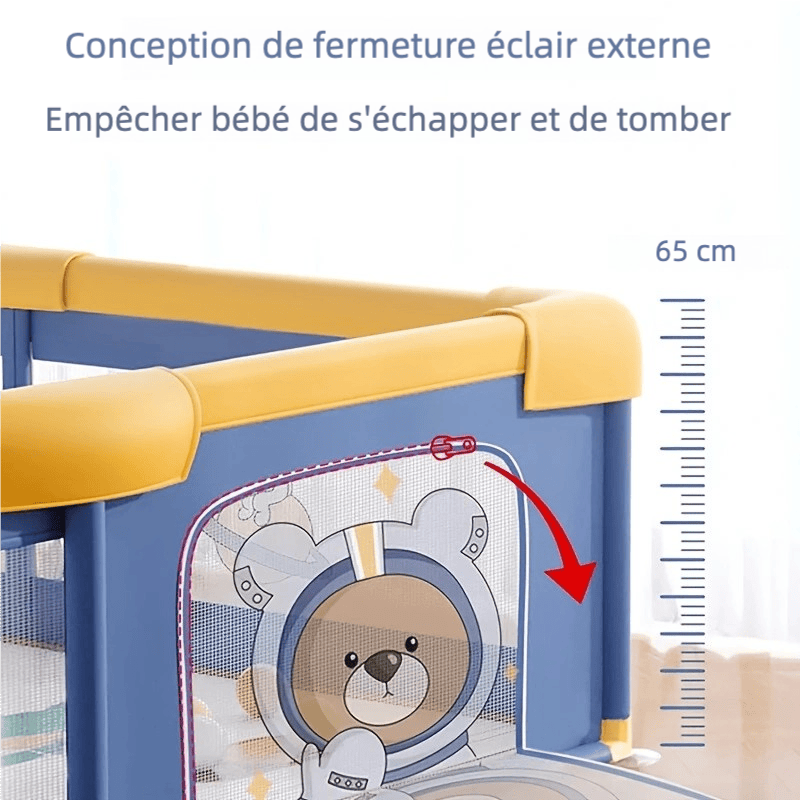 Parc bebe pliable