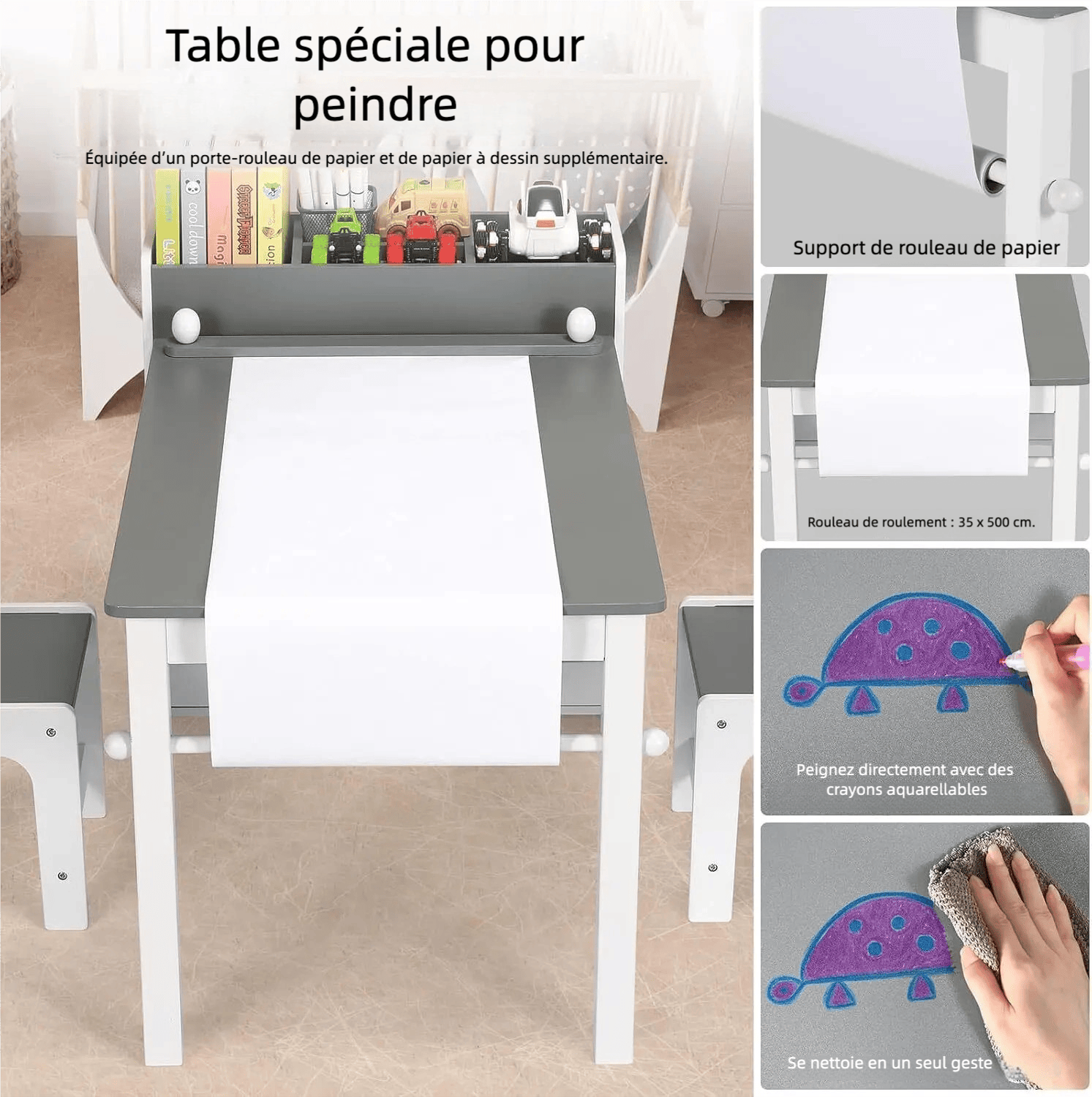 Table et chaise enfant 2 ans