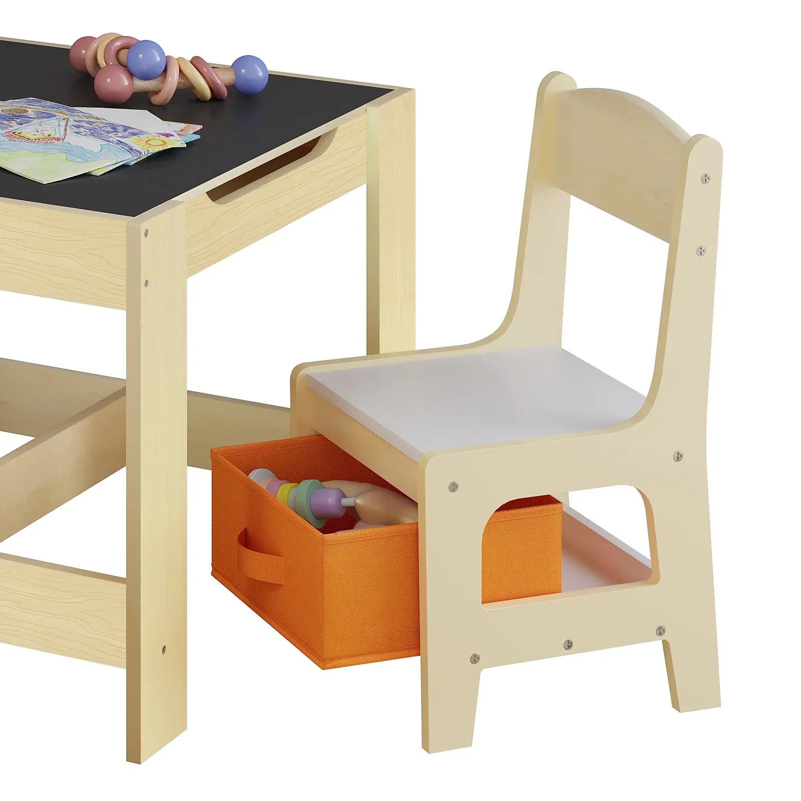 Table et chaise montessori