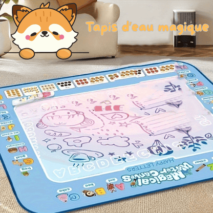 Tapis dessin eau bébé