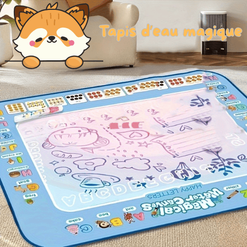 Tapis dessin eau bébé