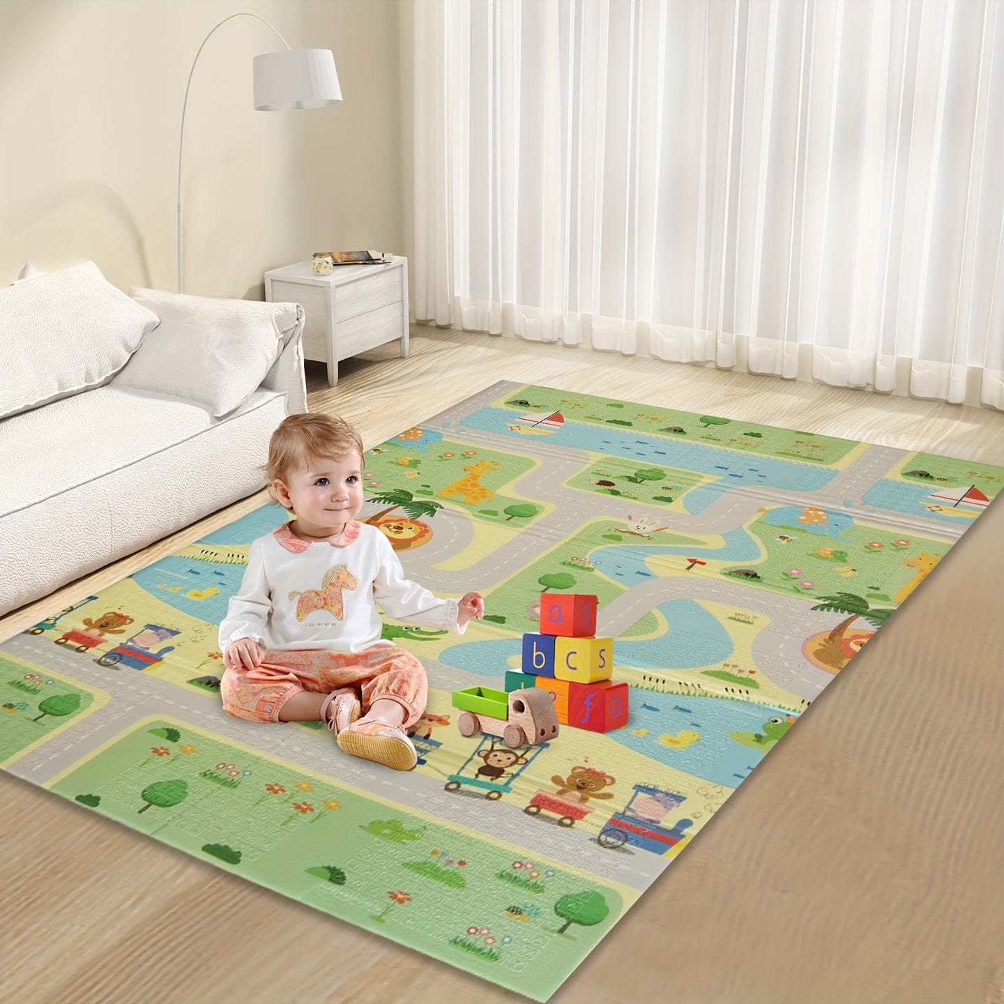 Tapis sensoriel bébé