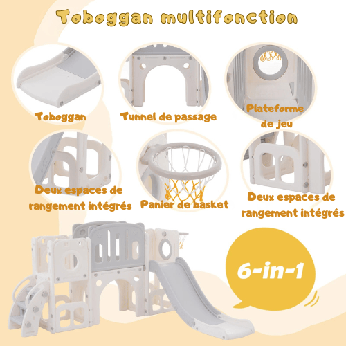 Toboggan interieur enfant