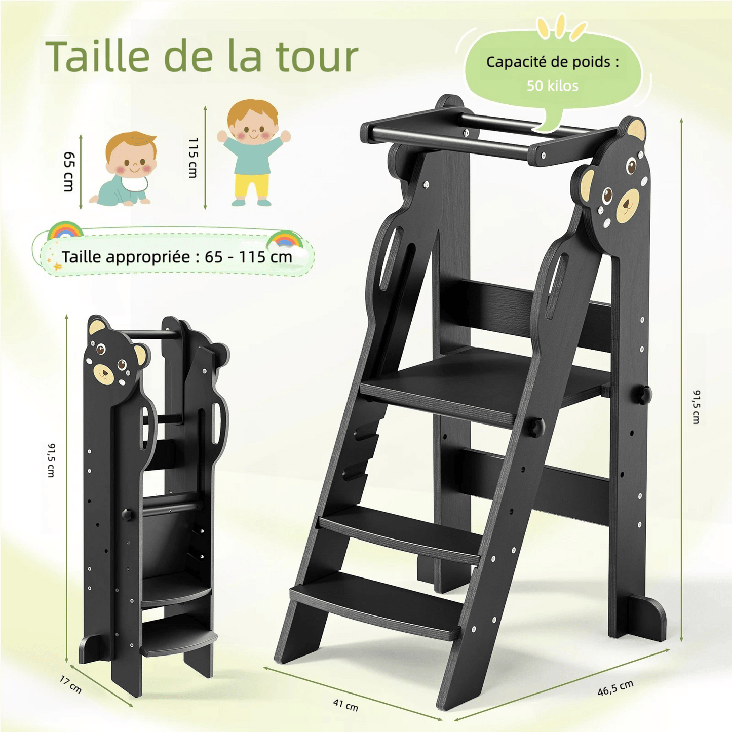 Tour d'apprentissage enfant