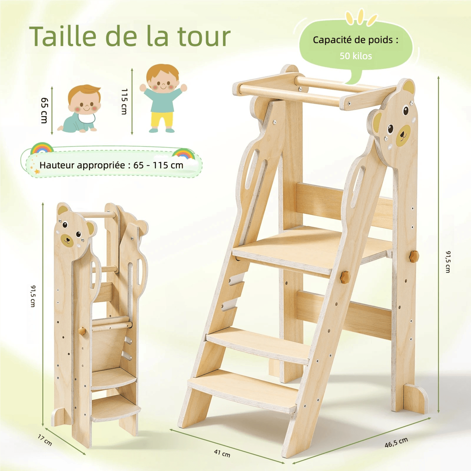 Tour d'apprentissage enfant