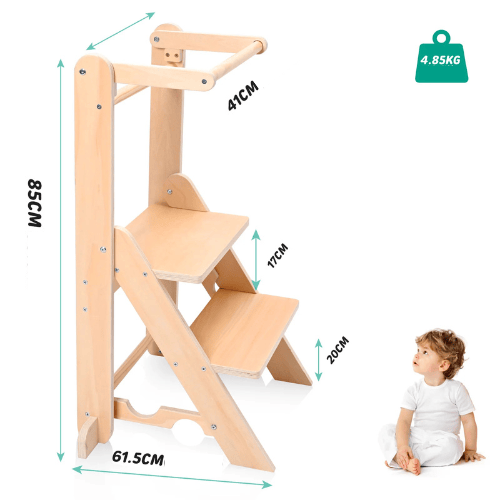 Tour d'apprentissage pliable