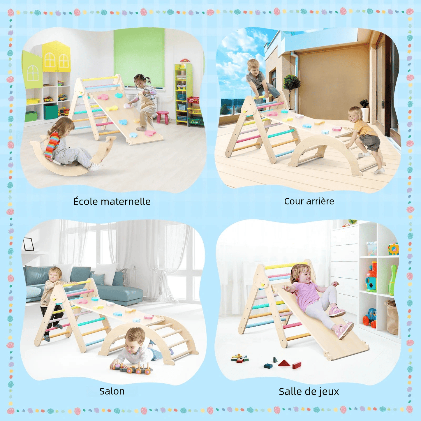 Triangle de motricité pikler