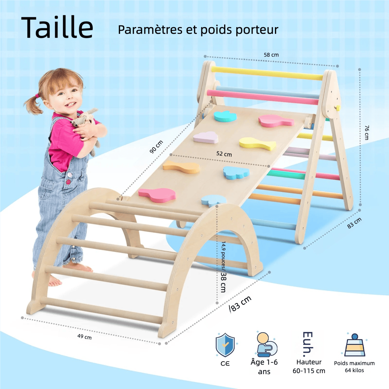 Triangle de motricité pikler