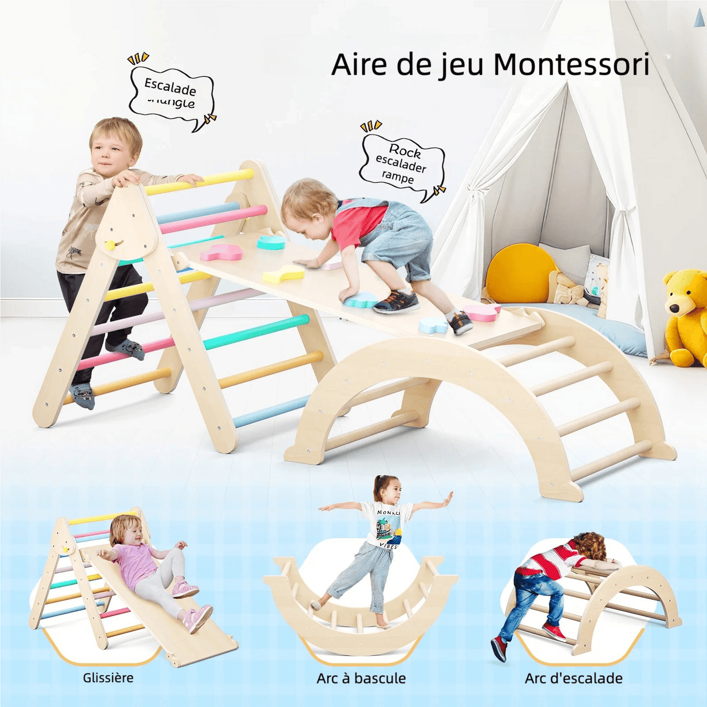 Triangle de motricité pikler