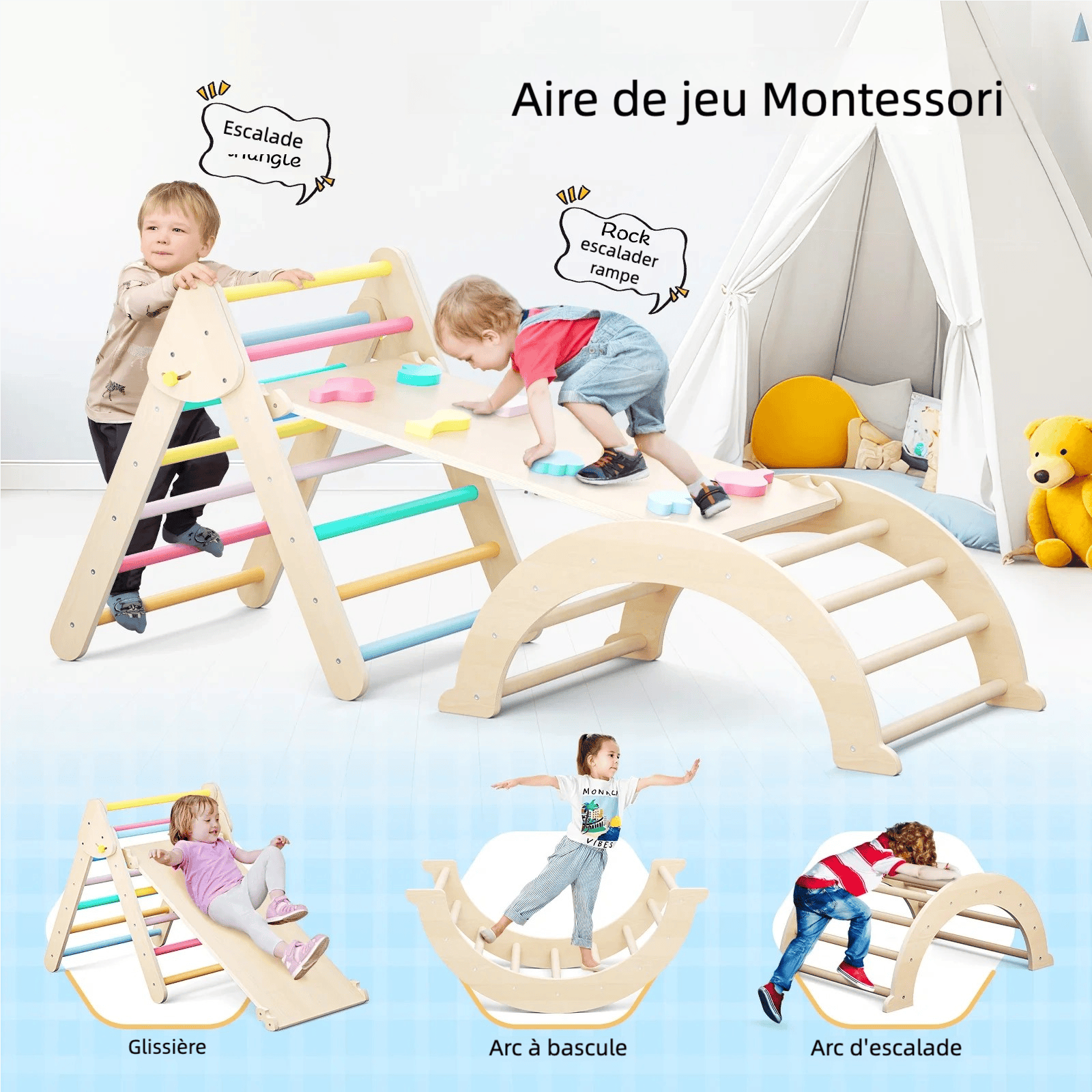 Triangle de motricité pikler