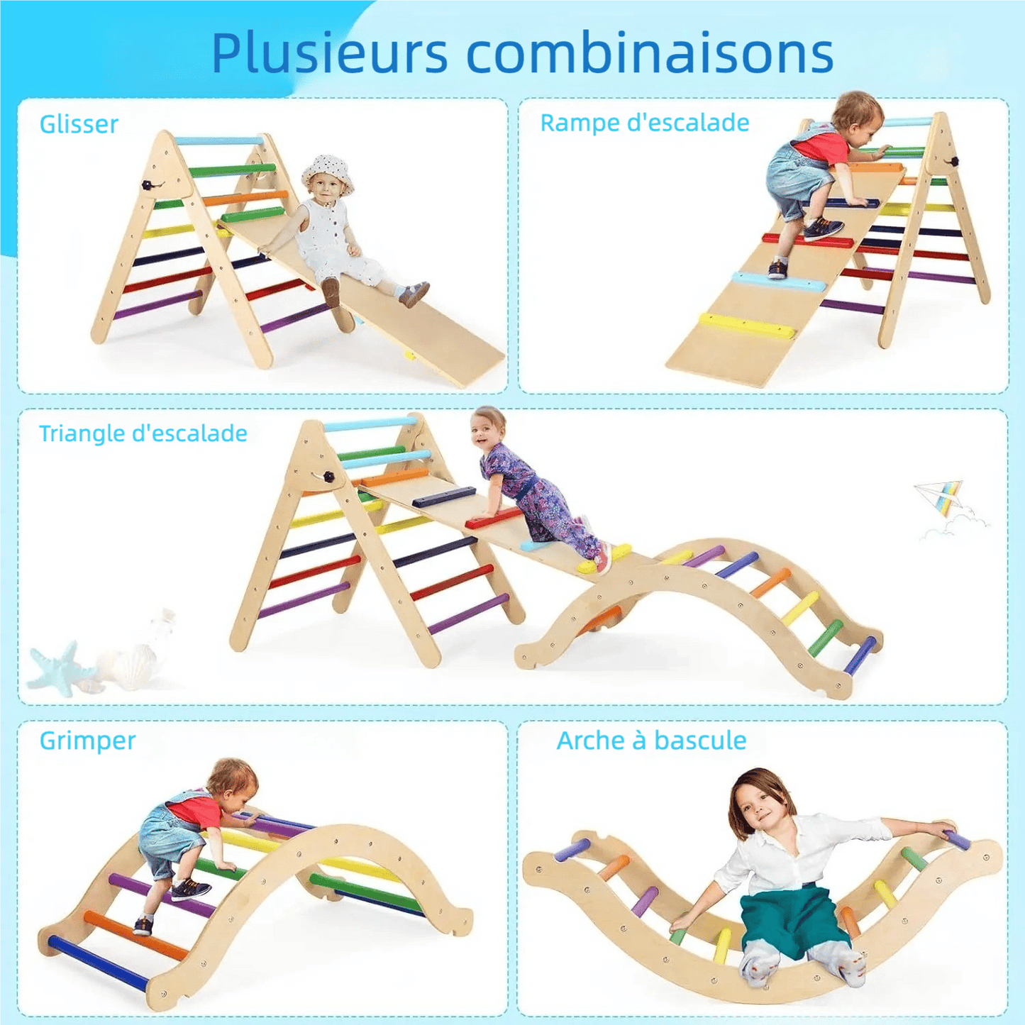 triangle de pikler montessori