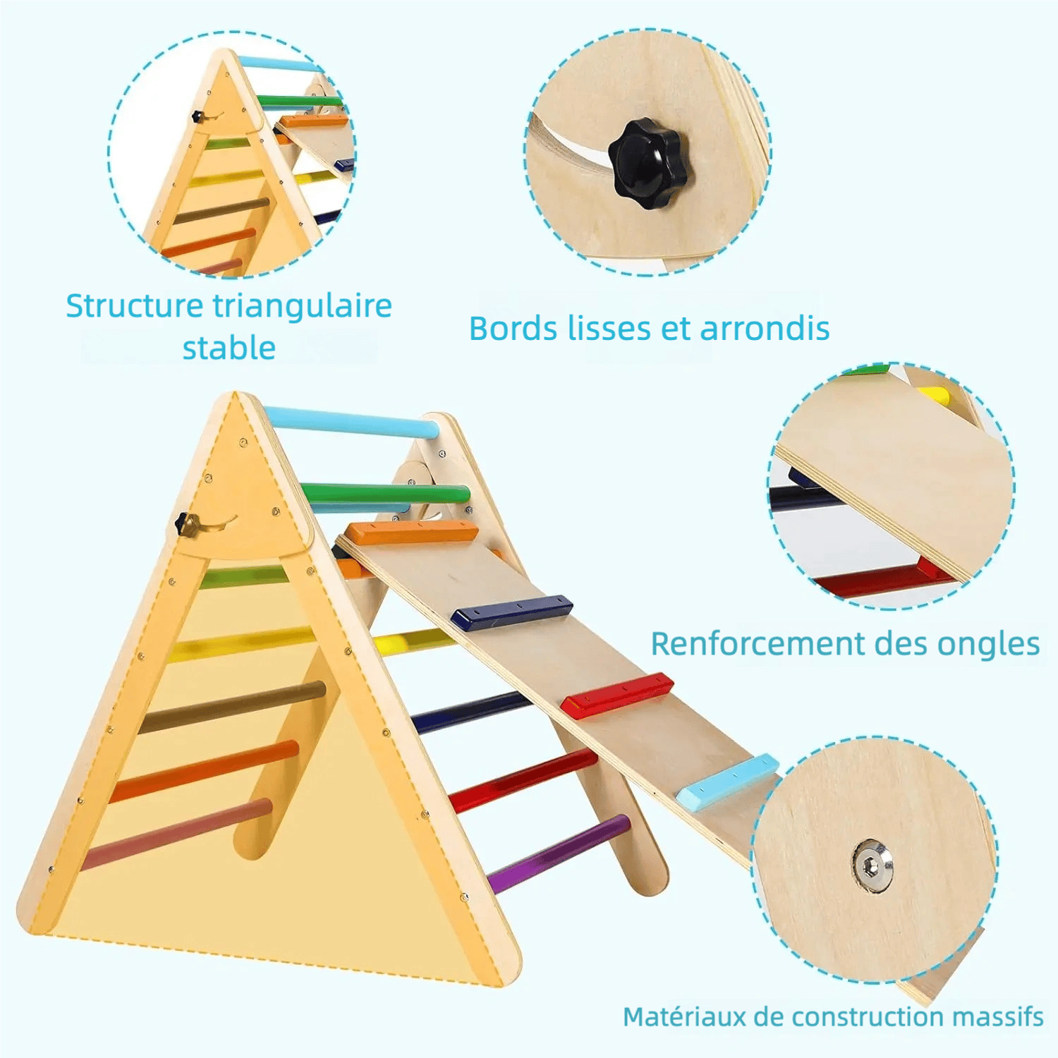 triangle de pikler montessori