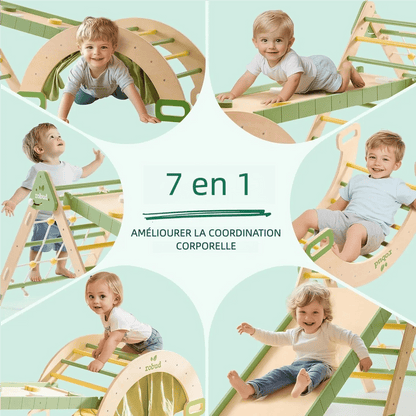 Triangle de pikler pliable